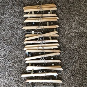 Set of 20 Gap pant hangers